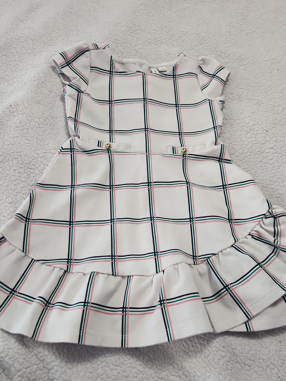 Janie & Jack plaid dress Size 4
